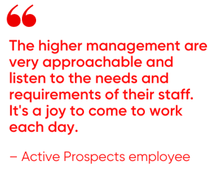 Active Prospects employee quote 2