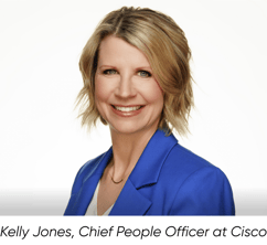Kelly Jones, Chief People Officer at Cisco