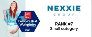 Nexxie-2021-Europes-Best-Workplaces-Rank