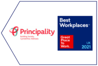 Principality-Building-Society-best-workplaces-2021-flag