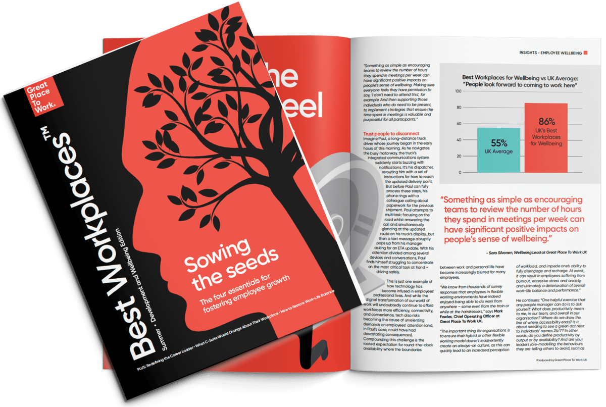 Unlocking Work-Life Balance: UK's Best Workplaces for Wellbeing