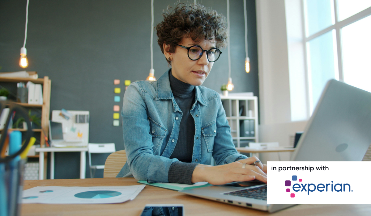 Employee Working at Laptop