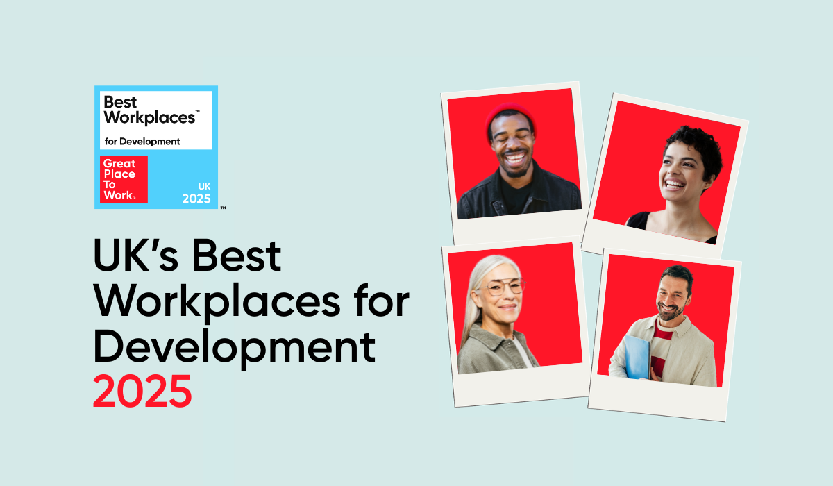 UK's Best Workplaces for Development 2025