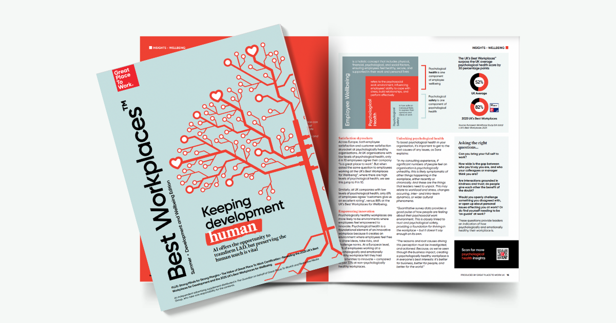 2025 Best Workplaces Publication